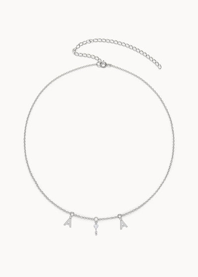 Dans le Coeur Blue Necklace