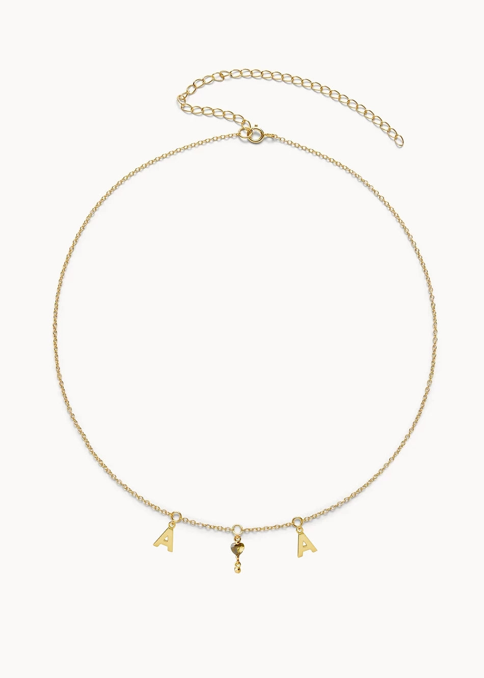 Collar Dans le Coeur Verde Oliva