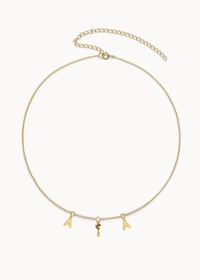 Collar Dans le Coeur Verde Oliva