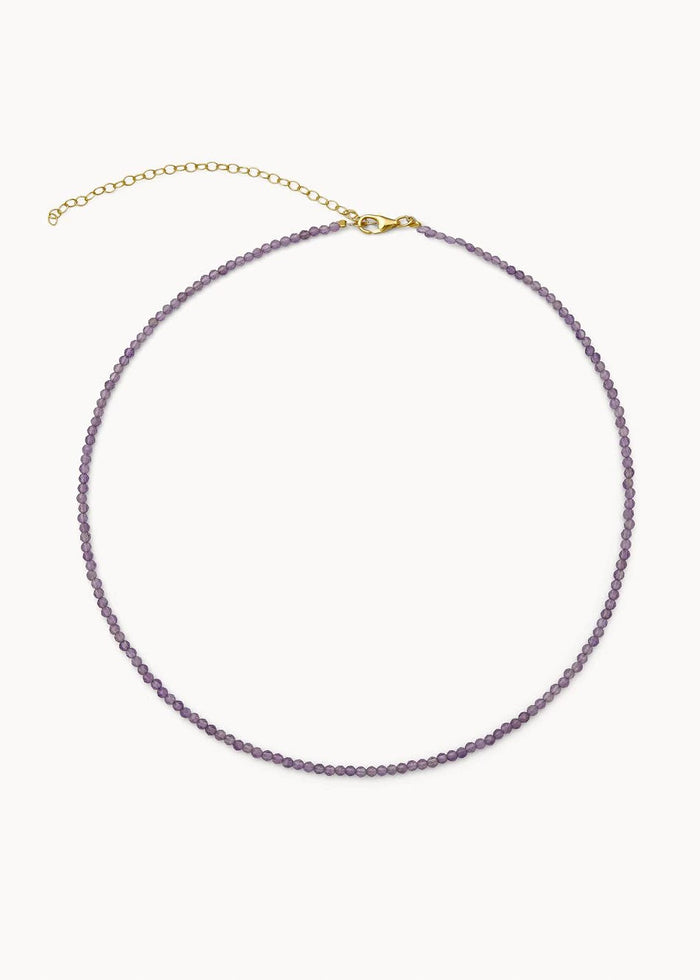 Full Stone Amethyst Necklace