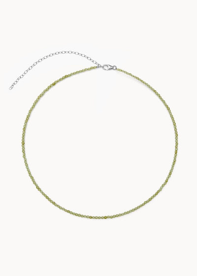 Full Stone Peridot Necklace