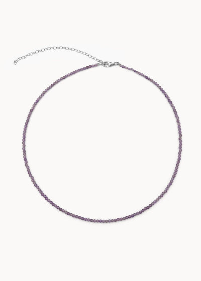 Full Stone Amethyst Necklace