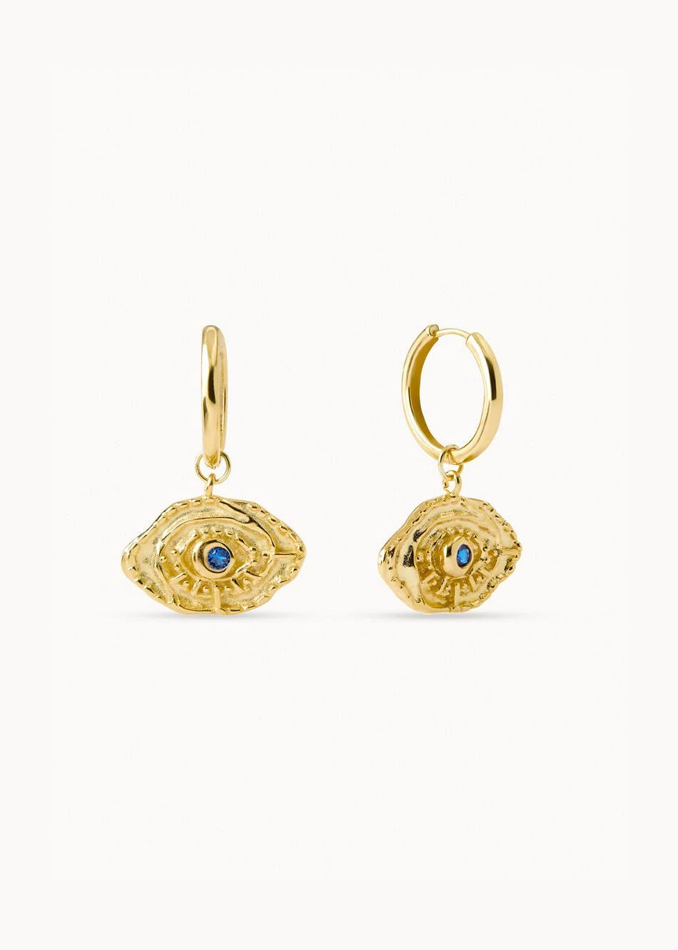 Contact Eye Earrings