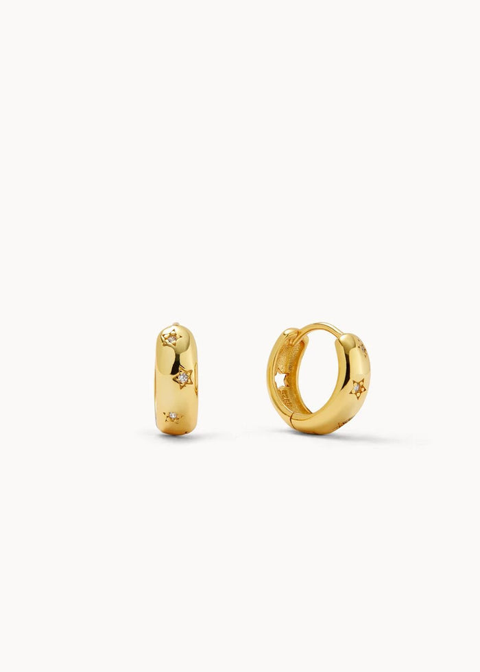 Pendientes Shiny Stars Hoop