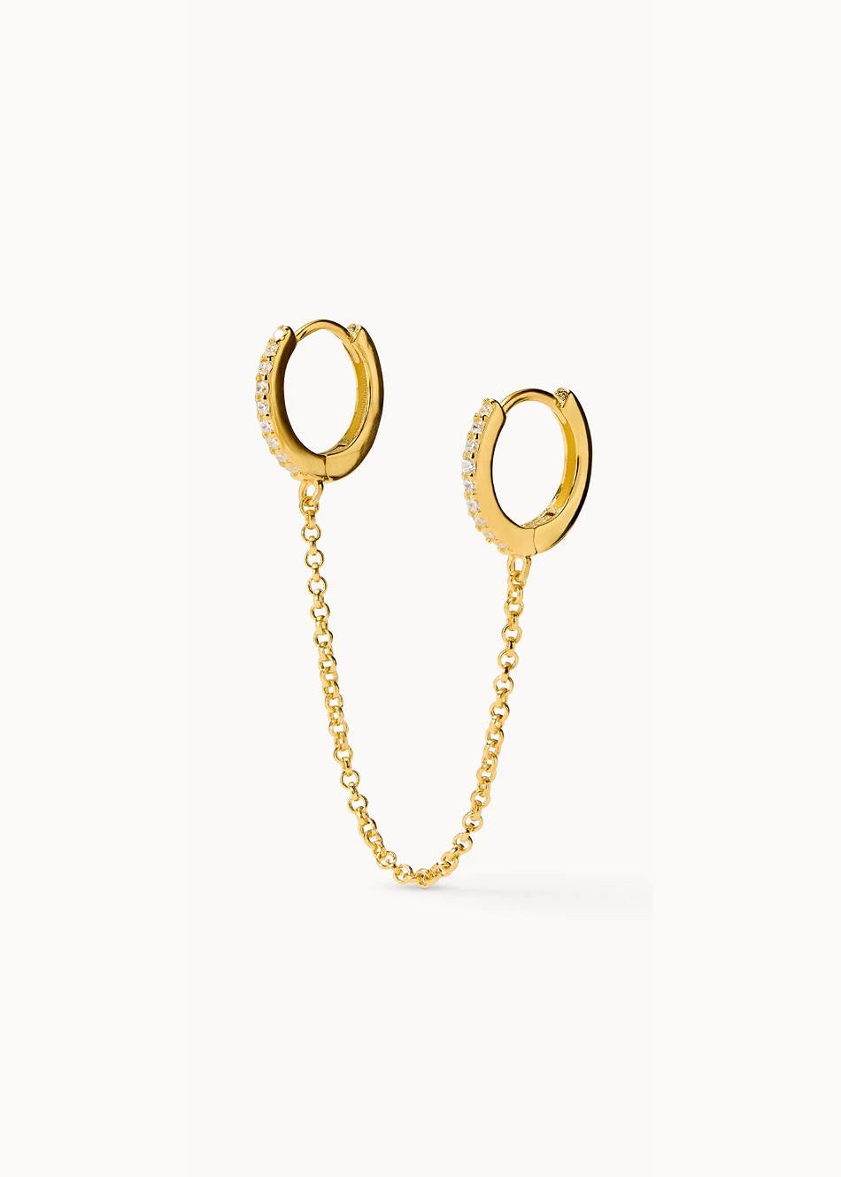 Bond Chain Hoop Piercing