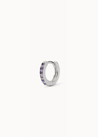 Piercing Violeta Mini-Hoop