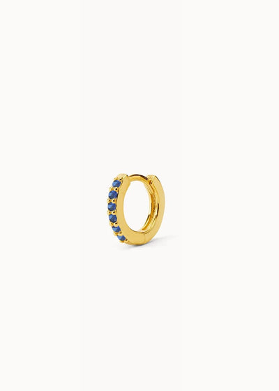 Piercing Azul Mini-Hoop