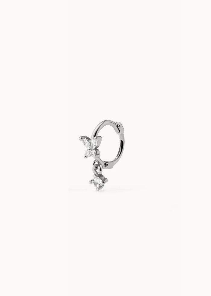 Piercing Aro Mariposa Brillo