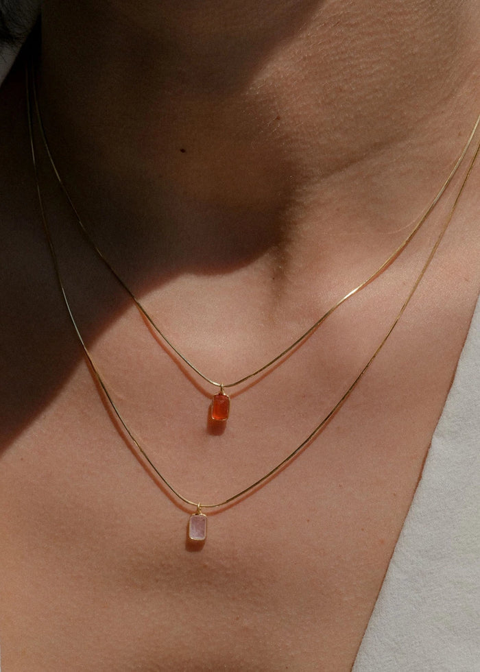 Collar Cornalina Flash