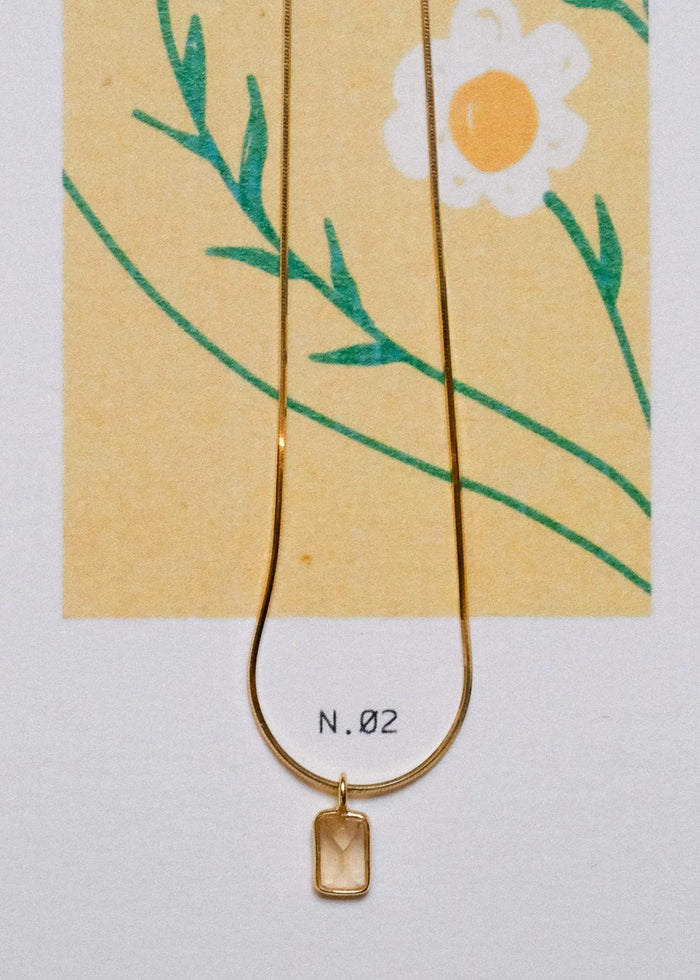 Collar Citrino Flash