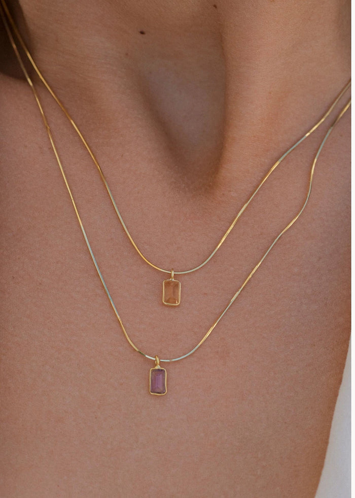 Collar Citrino Flash