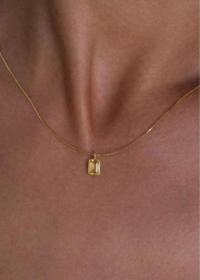 Collar Citrino Flash