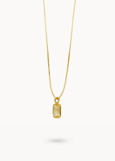 Collar Citrino Flash