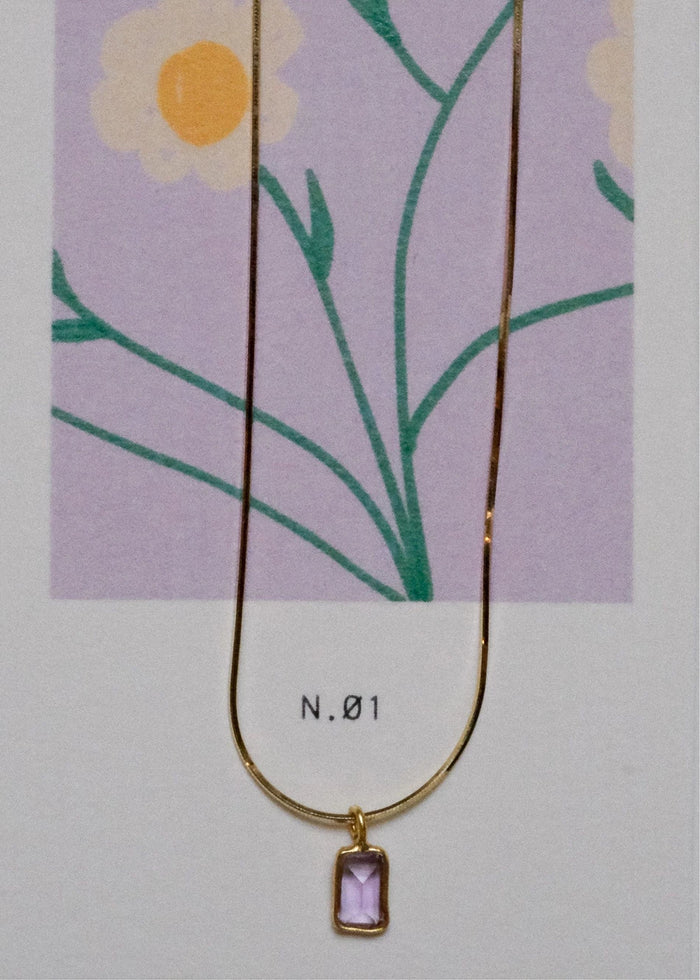 Collar Amatista Flash