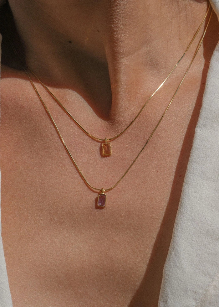 Collar Amatista Flash