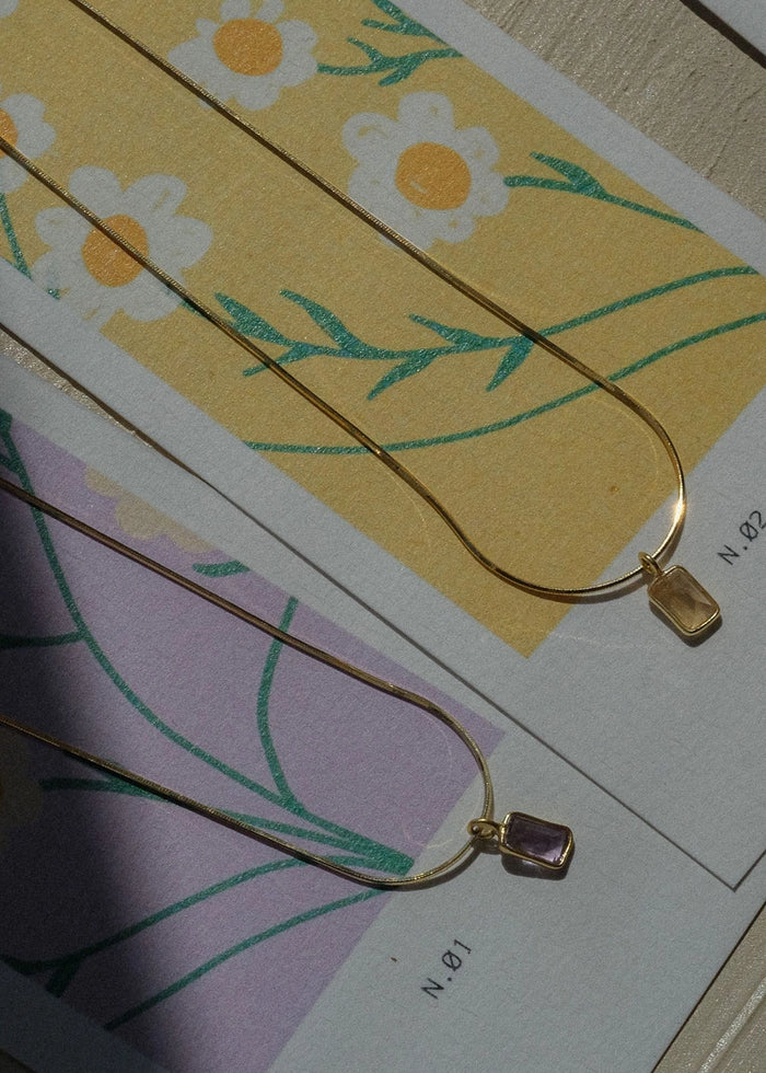 Collar Amatista Flash