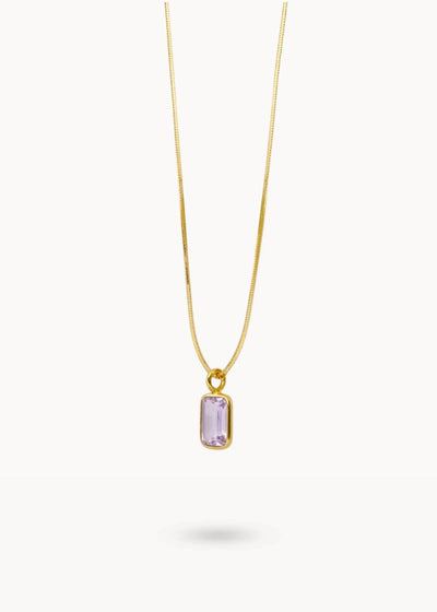 Collar Amatista Flash