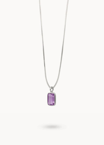 Amethyst Flash Necklace