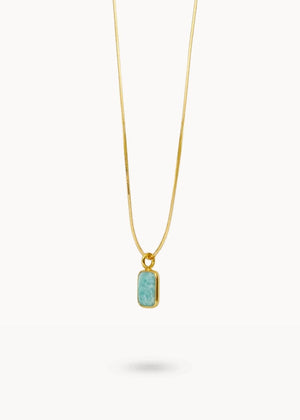 Amazonite Flash Necklace