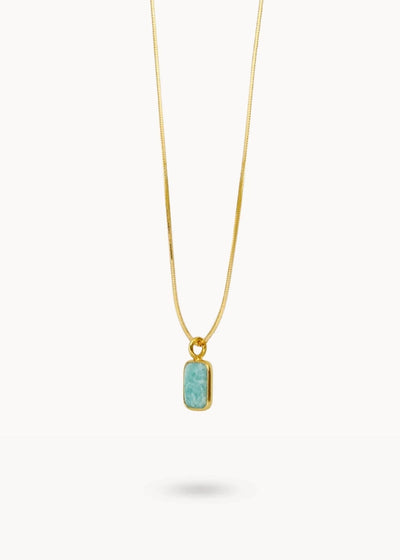 Collar Amazonita Flash