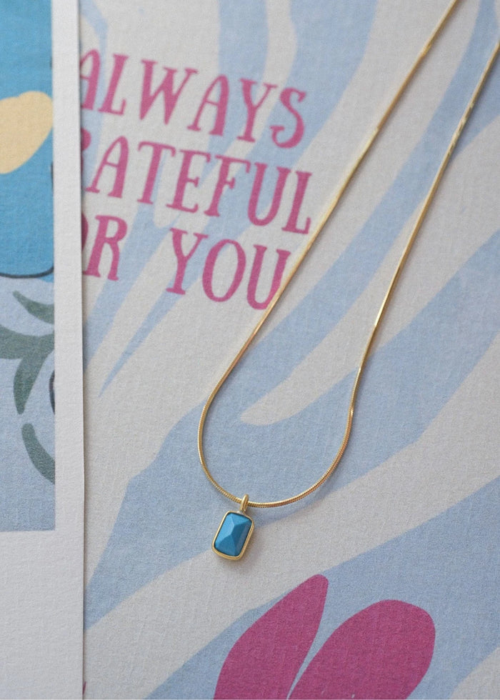 Turquenite Flash Necklace