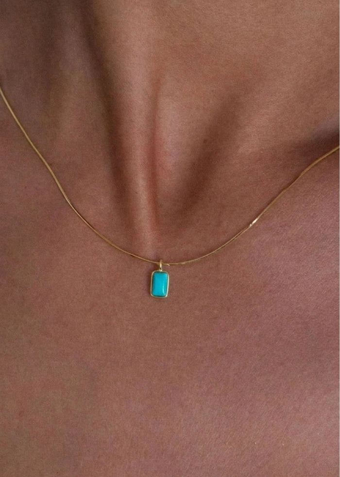Turquenite Flash Necklace