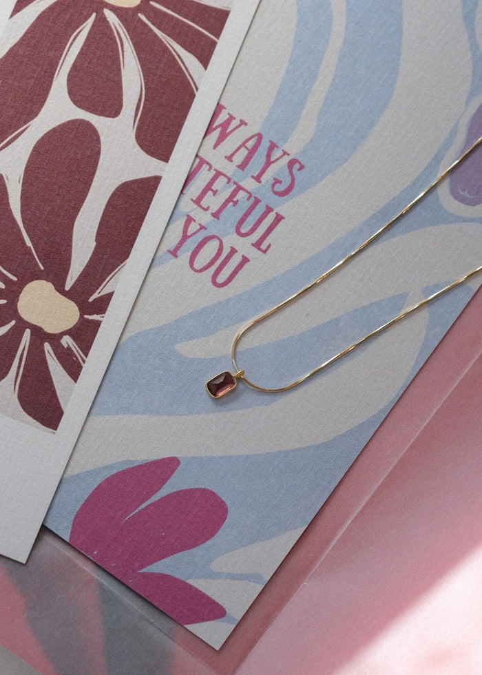Collar Granate Flash