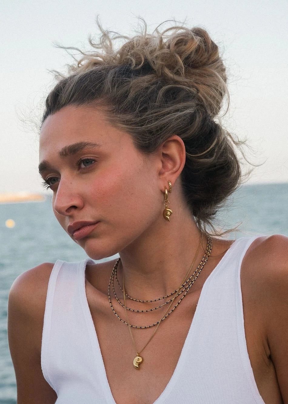 Espiral Hoop Earrings