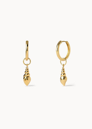 Pendientes Aro Caracola