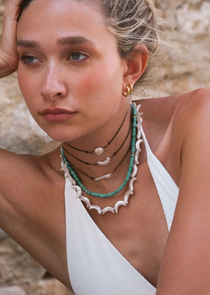 Collar Moon Pearl