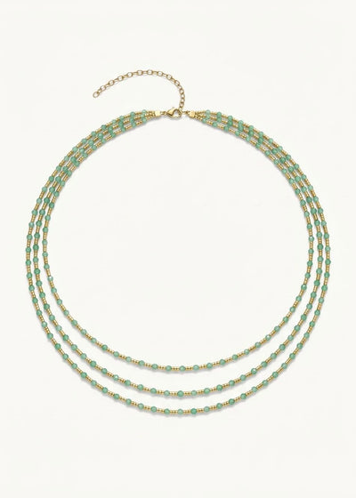 Collar Loto Amazonita