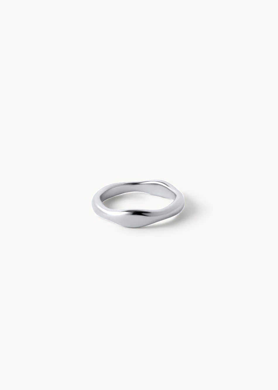 Anillo Onda plata