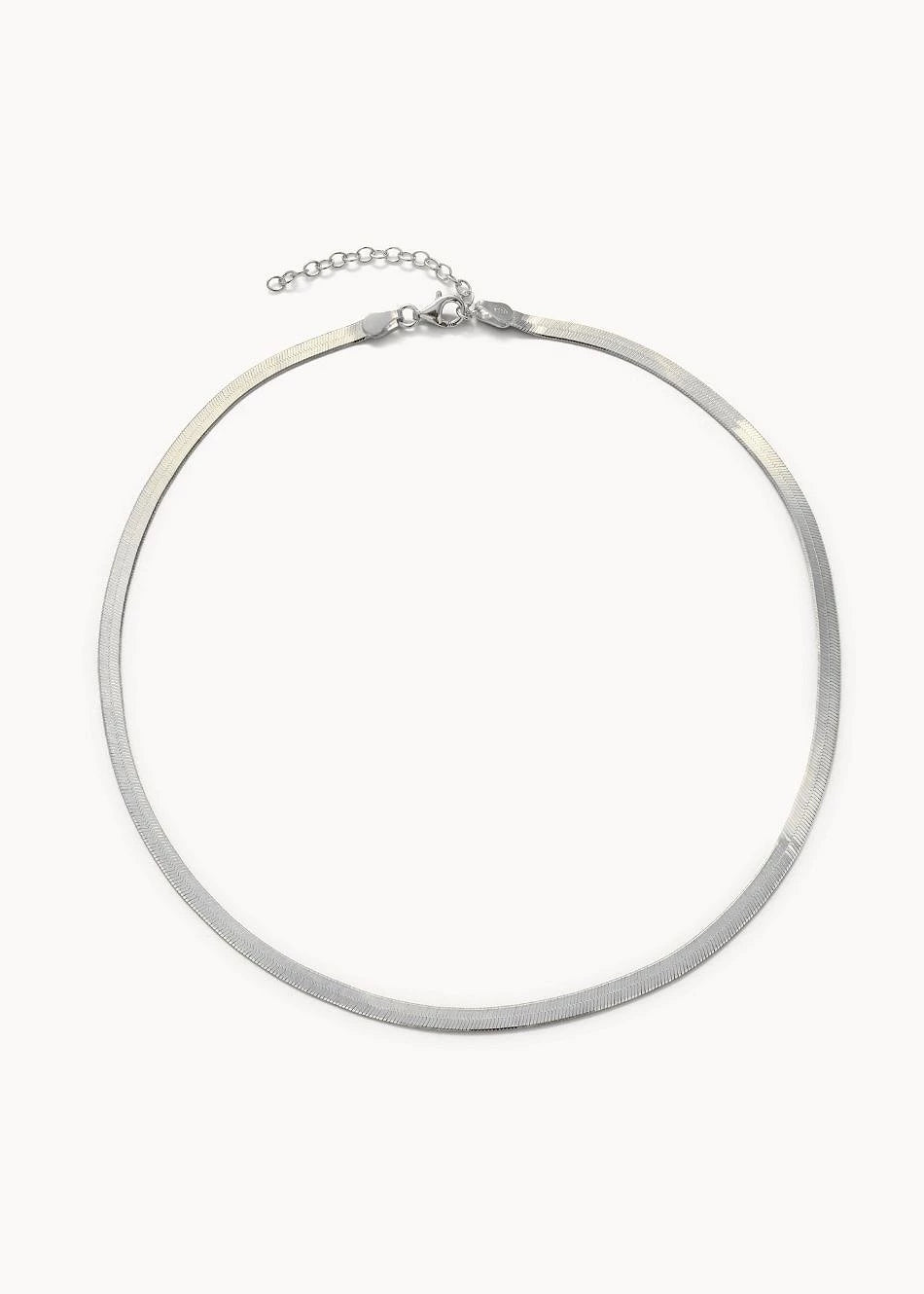 Cadena Zane en plata
