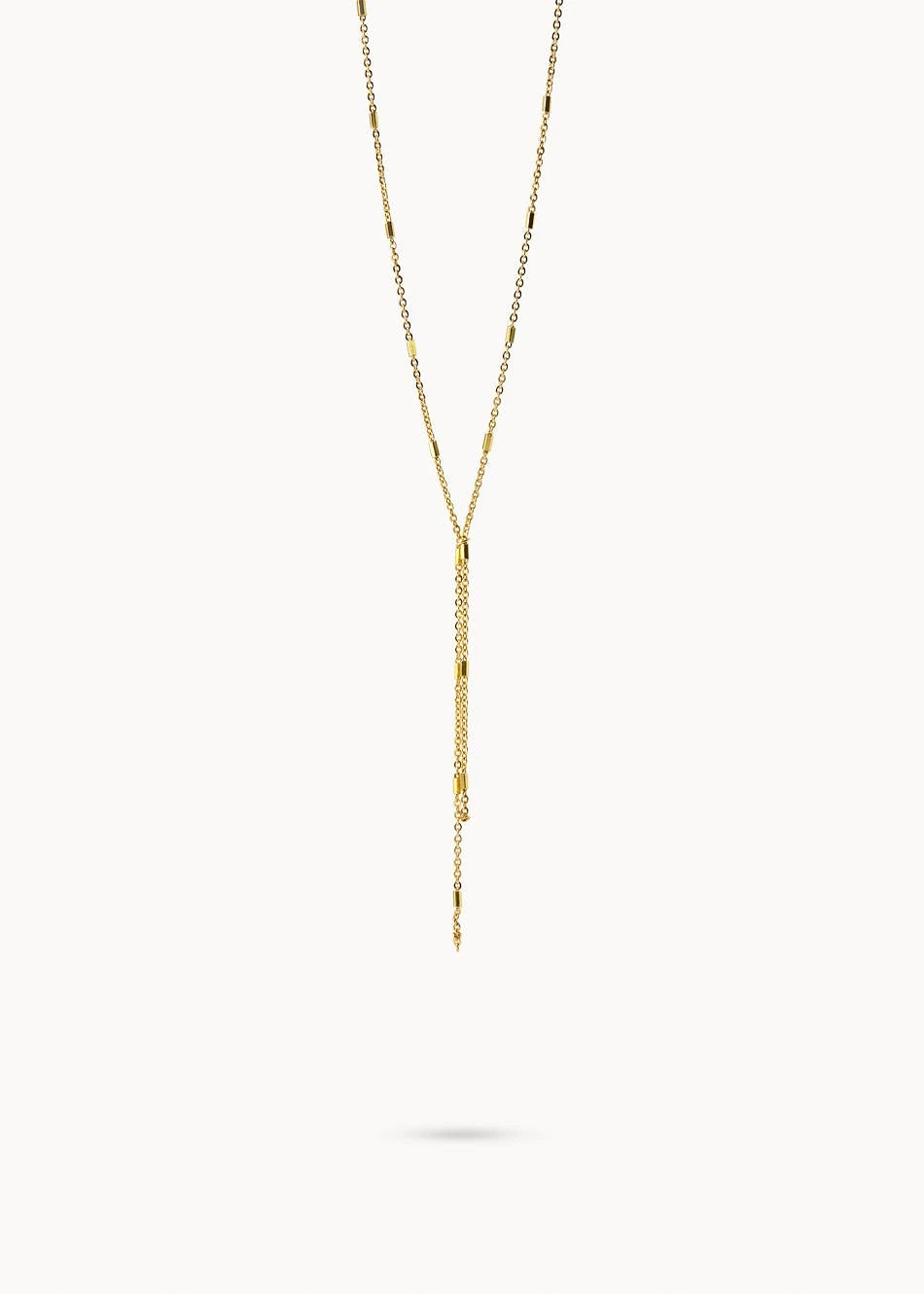 Collar Cascade en oro