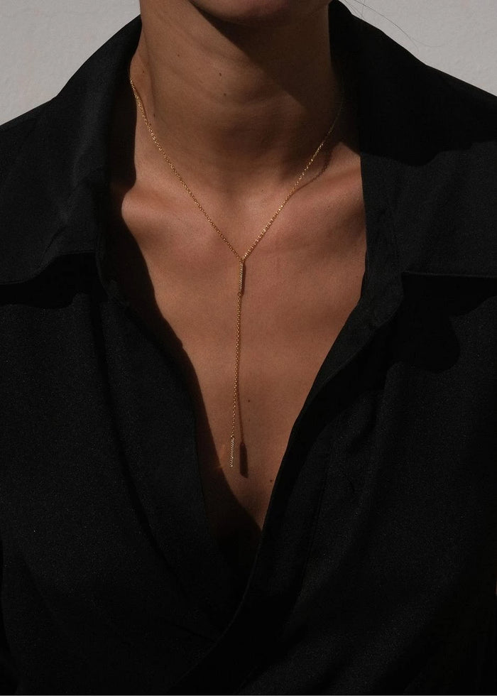 Linea Drop Necklace