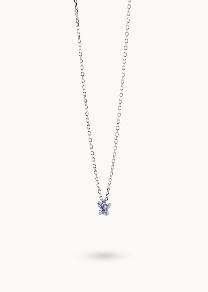 Collar Mariposa Blue Sky
