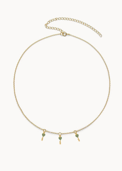 Mon Amour Olive Green Necklace
