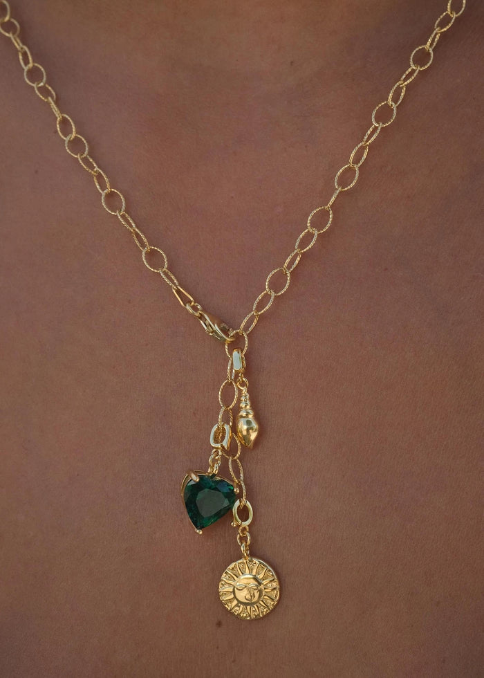 Sequence & Charms Necklayer