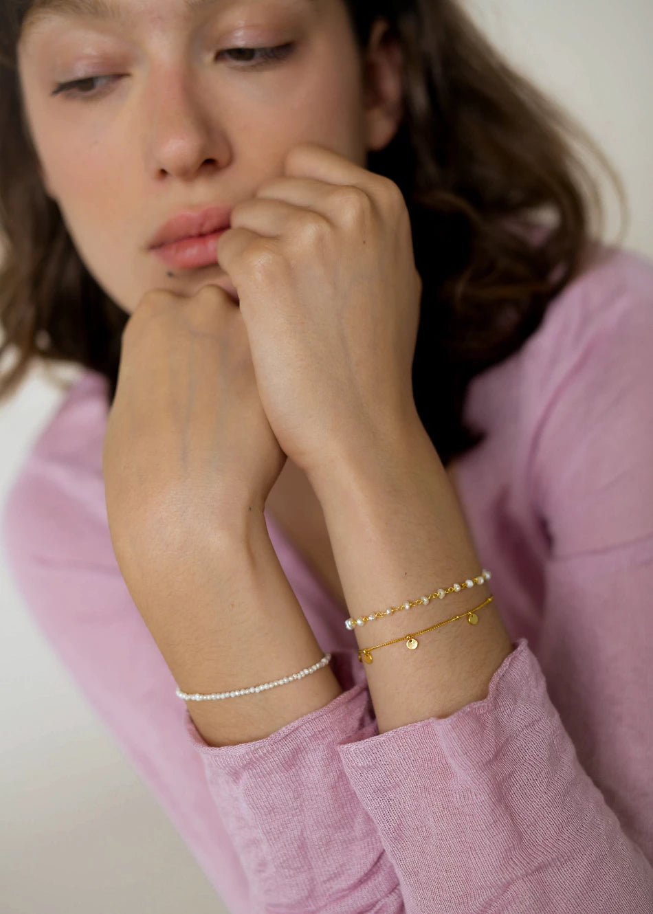 Pack Pulseras Perlas