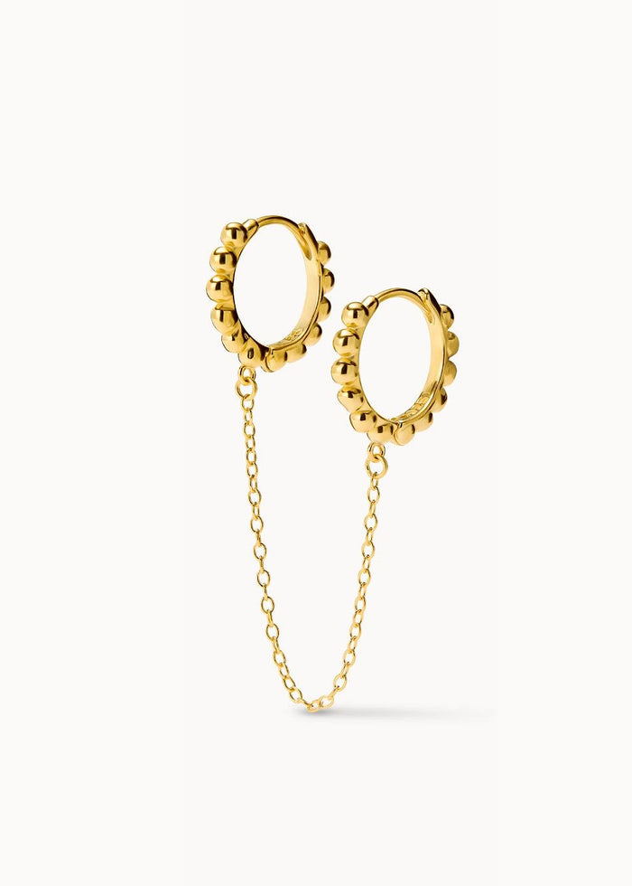 Boule Duo Chain Hoop Piercing