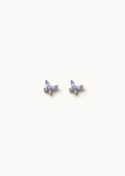 Pendientes Mariposa Blue Sky