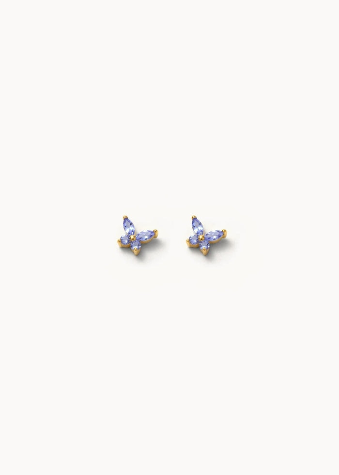 Pendientes Mariposa Blue Sky