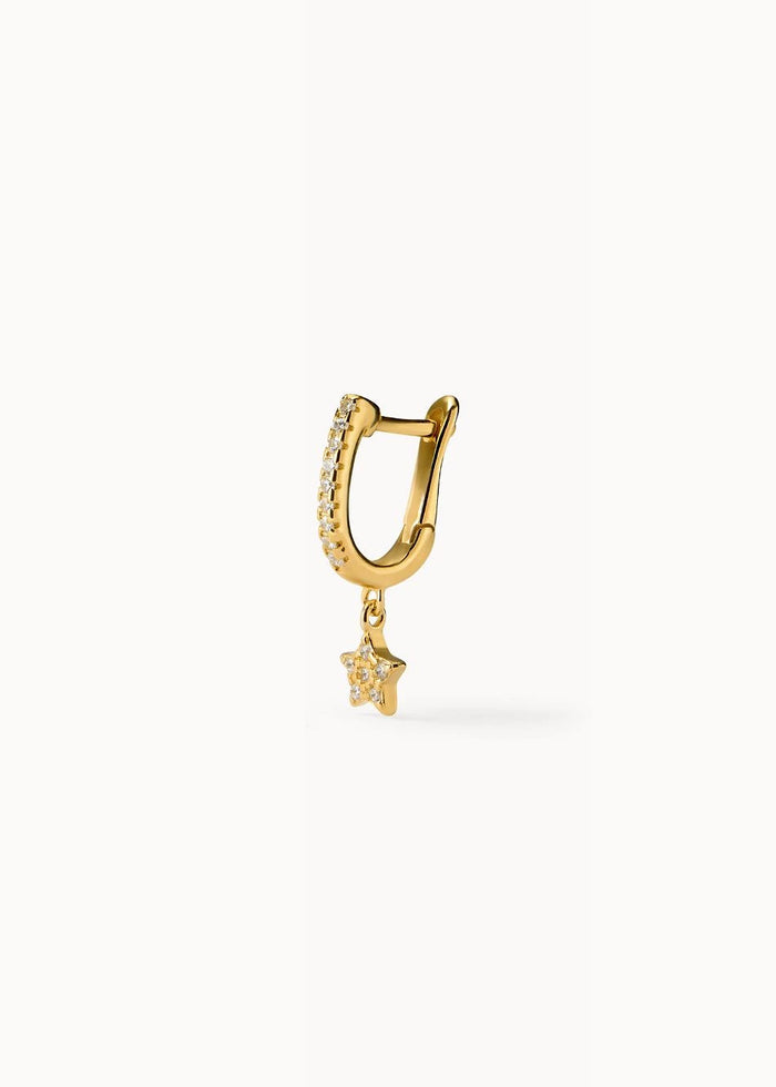 Nuit Drop Hoop Piercing