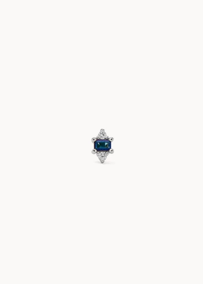 Piercing Azul Doble