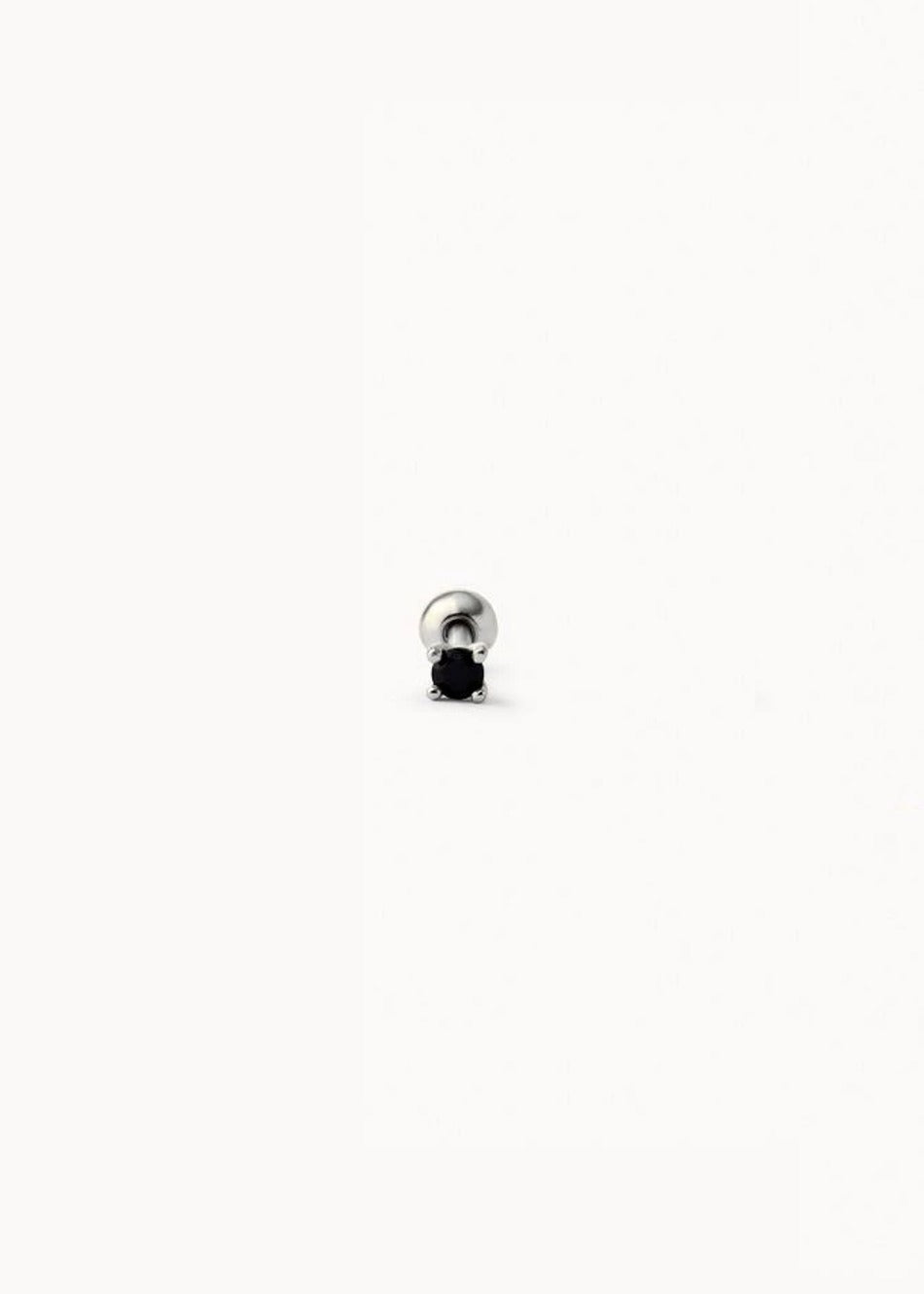 Piercing Brillo Negro 2 mm