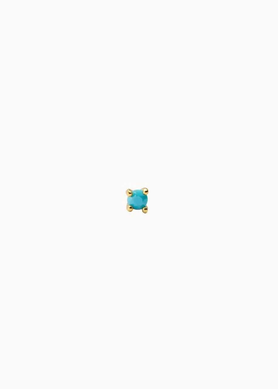 Piercing Brillo Turquesa 2 mm