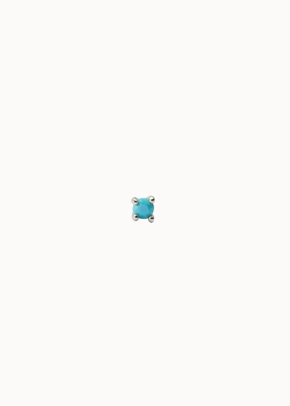 Piercing Brillo Turquesa 2 mm