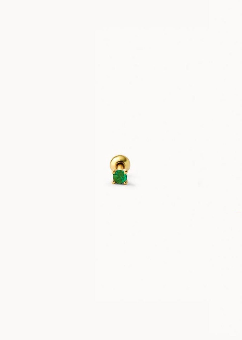 Piercing Brillo Verde 2 mm