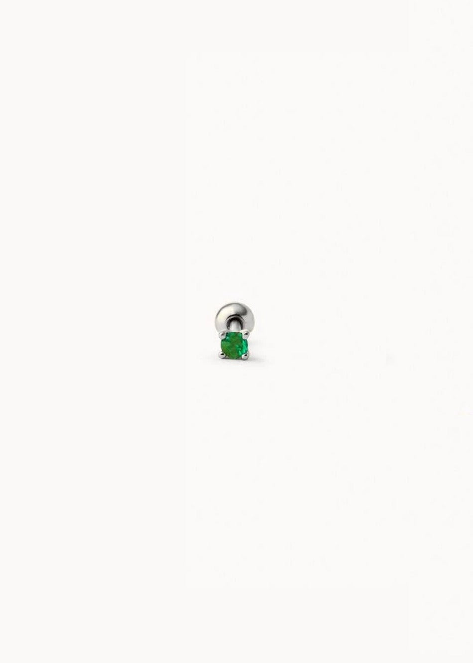 Piercing Brillo Verde 2 mm