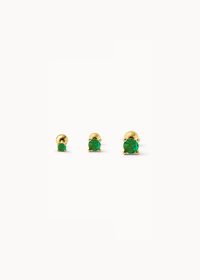 Piercing Brillo Verde